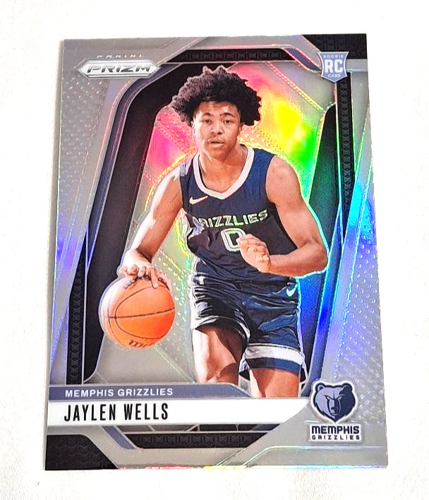 2024 Panini Prizm Silver Rookie Jaylen Wells Memphis Grizzlies #239