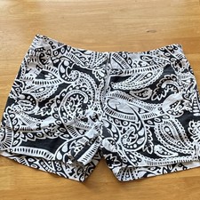 Anthropology Kenji Womens Size 4 Black White ...