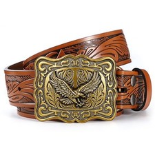 Cowboy Belts for Men Cowgirl Belt Women Mens Western Belt Country Belts for