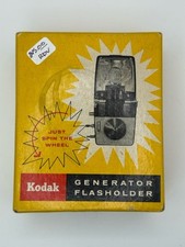 Vintage Kodak Generator Flasholder Type Two With Original Box Made in USA