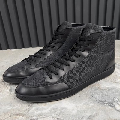 Louis Vuitton Offshore Sneakers Damier High Black Nylon 11 LV or 12 US 45 EUR