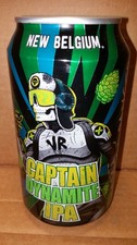 Voodoo Ranger Captain Dynamite IPA 12 oz beer can New Belgium Brewing Co. EMPTY