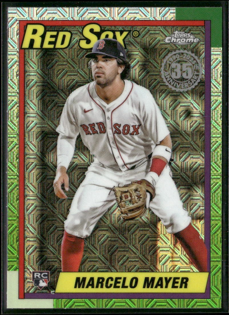 2025 Topps Update - 1990 Silver Pack Mojo - Marcelo Mayer #U90C-33 (RC)