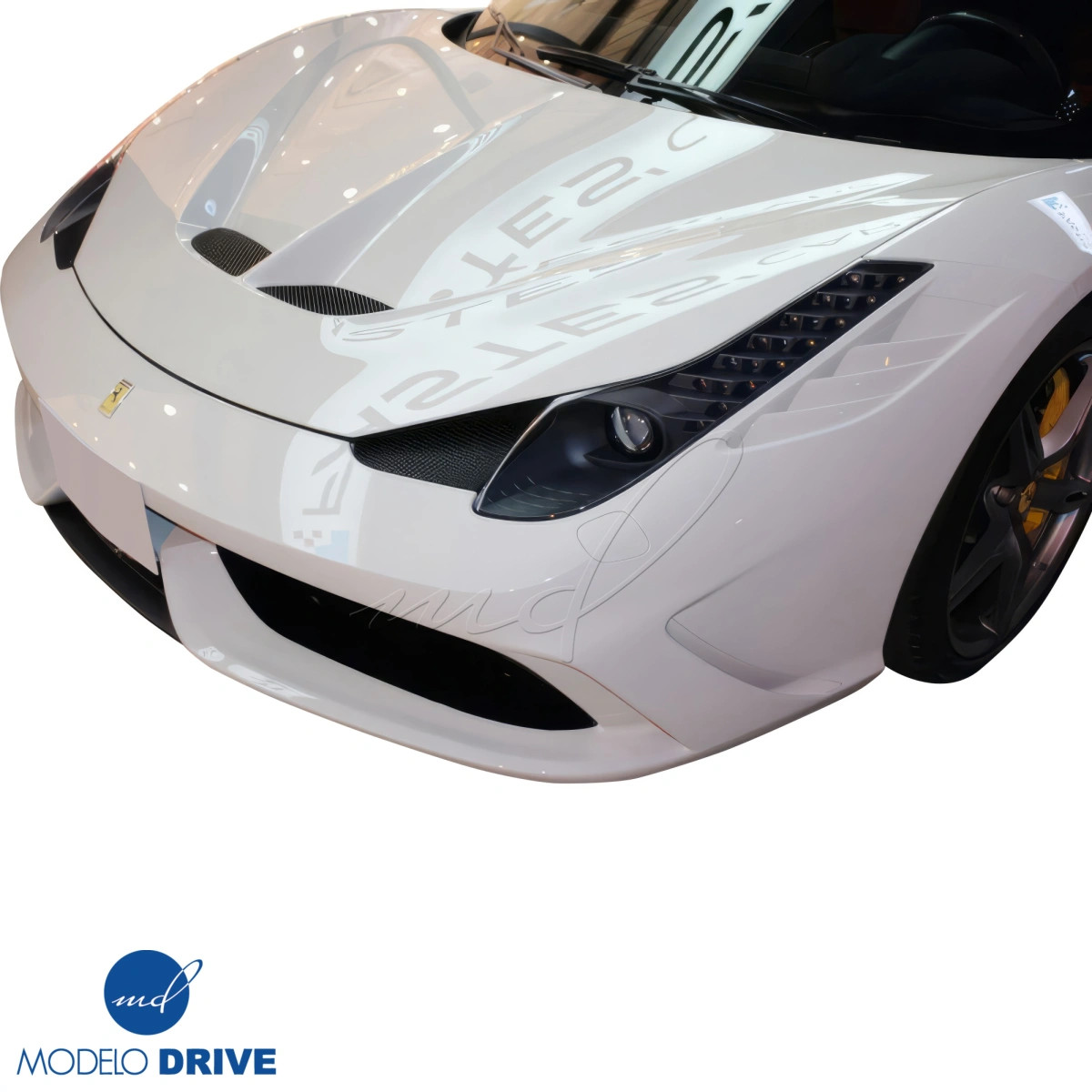 ModeloDrive FRP Speciale Style Front Bumper for 458 Ferrari 10-15 modelodrive_1