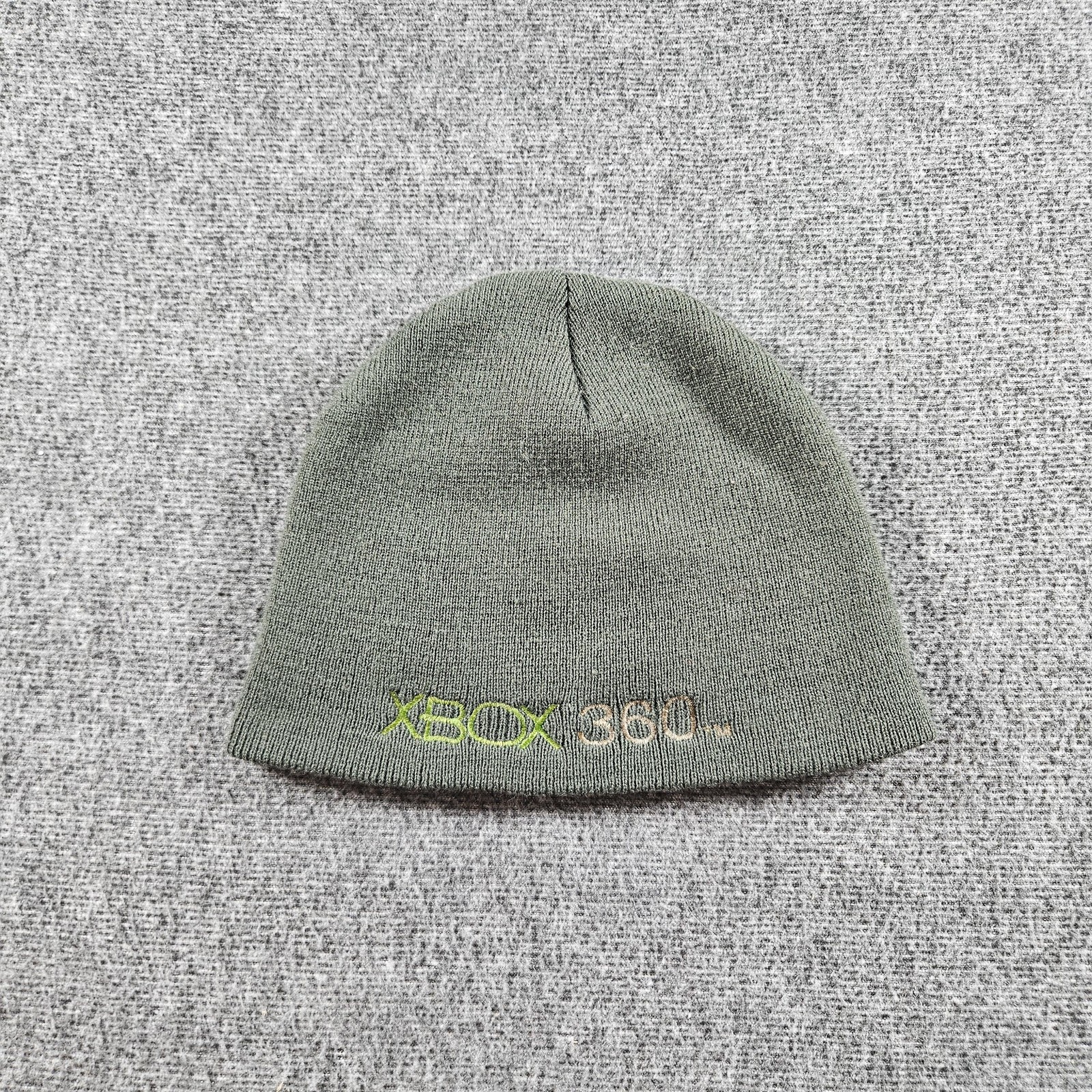 Xbox 360 Pop Tarts Hat Beanie Fitted Mens S/M Green Knit Advertising Promo