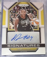 2023 Prizm WNBA Jewell Loyd Auto - Seattle Storm Signatures Auto
