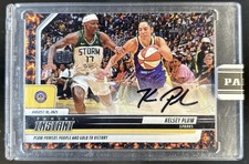 2025 Panini Instant WNBA Kelsey Plum No. 216 Auto On-Card Autograph 1/1 SPARKS