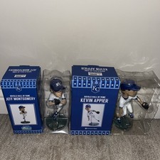 Lot Of 2 Kansas City Royals Bobbleheads SGA Kevin Appier Jeff Montgomery