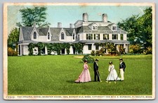  Daniel Webster House - Marshfield, Massachusetts - Postcard Y
