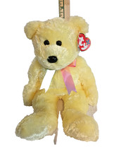 TY BEANIE BUDDIES MEET " SHERBET" BEAUTIFUL SOFT BEAR WITH TAGS LUCIOUS