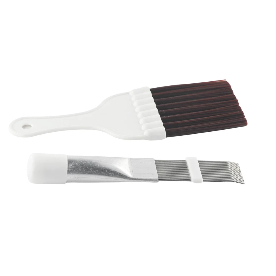 Air Conditioner Comb A/C Fin Comb Cleaner Cleaning Brush ABS Ac Condenser - Image 3 of 4