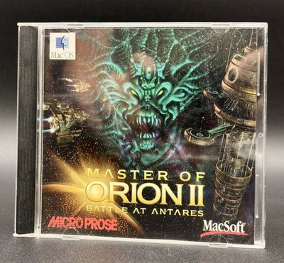 Master of Orion II: Battle at Antares (Apple, 1997) Micro Prose Mac Game