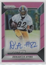 2016 Panini Prizm Rookie Auto Pink Prizm Demarcus Ayers #RA-DAY Auto 0o9