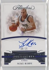 2020-21 Panini Flawless Flawless Auto /25 Mike Bibby #AUT-BIB Auto