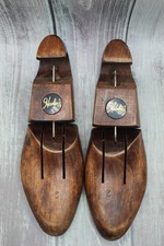 Pair of Walk-Over Branded Wooden Shoe Stretchers