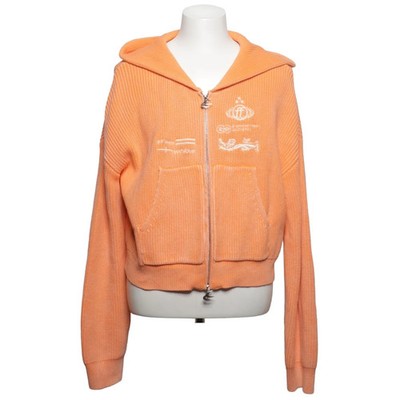 Scuffers, Kapuzenpullover, Größe: S, Orange, Baumwolle, Print, Rippenstrick #hr6