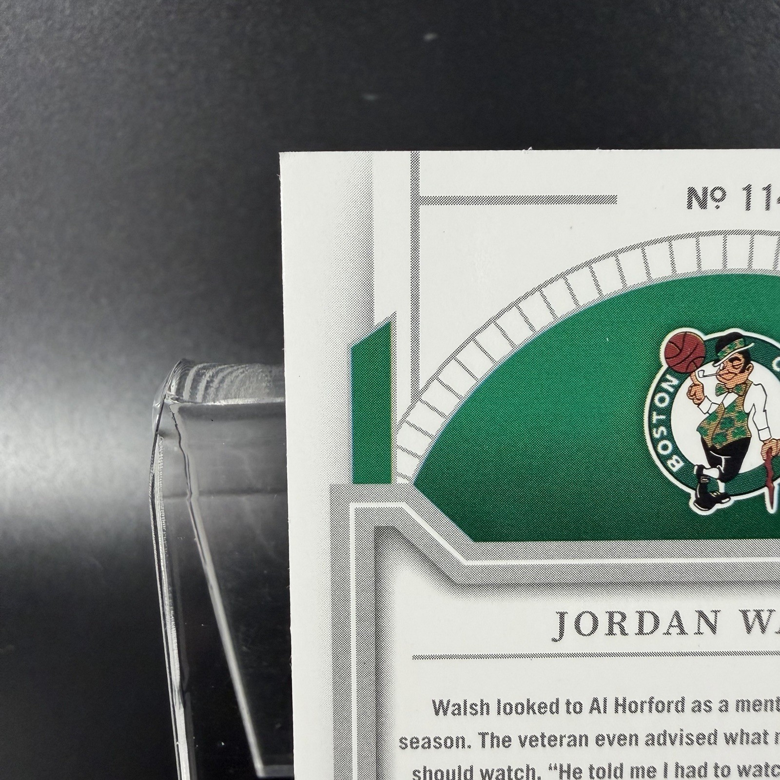 Jordan Walsh 2023-24 National Treasures Rookie Patch Auto RPA Bronze 5/49 view 7