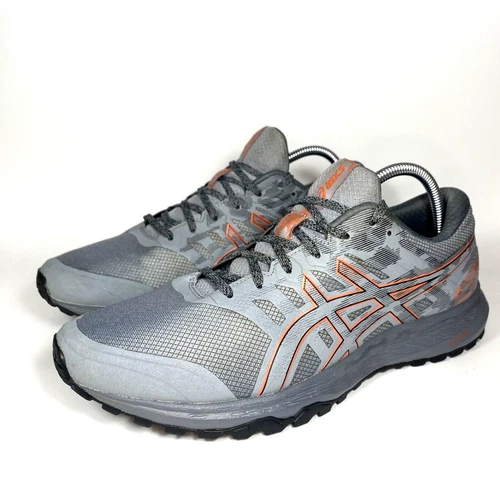 Scarpa da corsa trail Asics Gel Scram 5 uomo taglia 11 grigio arancione 1011A559