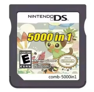  5000 in 1 Super Combo Cartridge For DS DS LITE 3DS 2DS Nintendo 