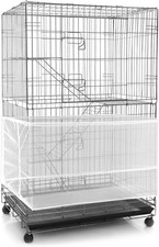 Soft Airy Bird Cage Cover Net - 118 x 15 Inch for Clean and Comfortable Housing