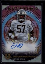 2022-23 Bowman University Inception #BIA-JA Jayson Ademilola Base Autographs