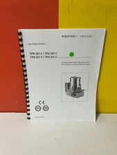 PFEIFFER VACUUM TPH 261 C / TPU 261 C, TPH 521 C / TPU 521 C Turbomolecular