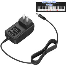 AC Power Adapter for CASIO LK 170 LK175 LK260 Lighted Digital Keyboard