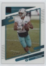 2021 Panini Clearly Donruss Purple Tua Tagovailoa #30 16wc