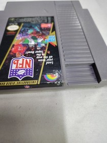 NFL Football (Nintendo NES, 1989) Authentic Cleaned 