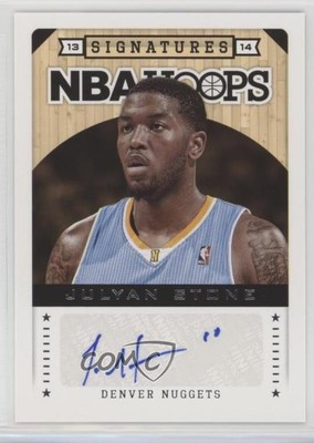 2013-14 NBA Hoops Signatures Julyan Stone #9 Auto 2sq
