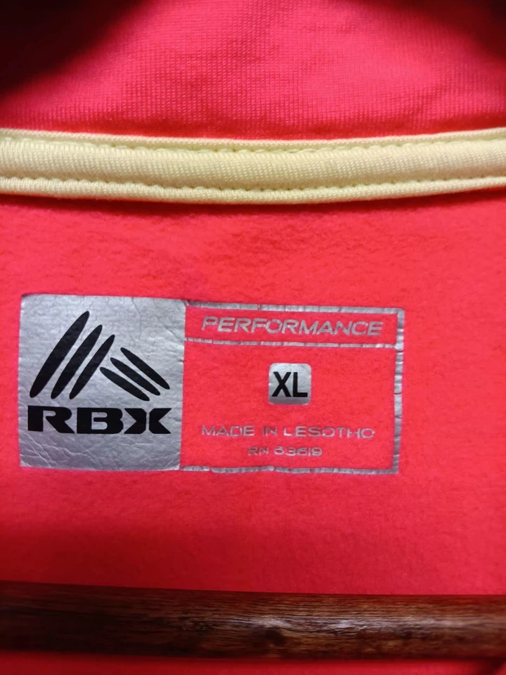 RBX Performance Women’s XL Coral ¼-Zip Pullover Fleece-Lined Stretch Active Top - Image 3 of 4