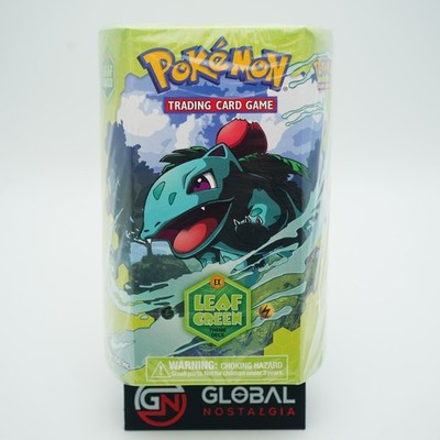 Fire Red Leaf Green 2004 Case Fresh Sealed Mint Theme Deck ''Leaf Green'' Version