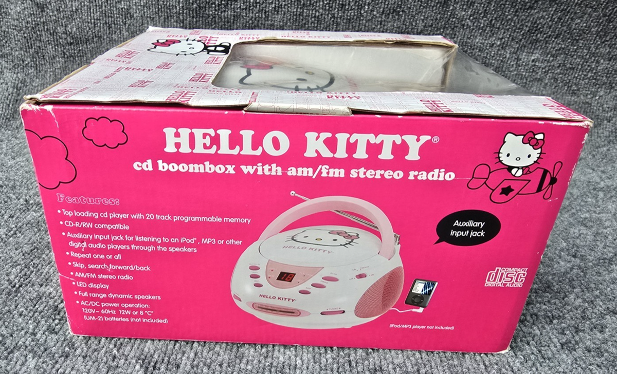 Buy Sanrio Hello Kitty CD/Radio Boombox online | eBay