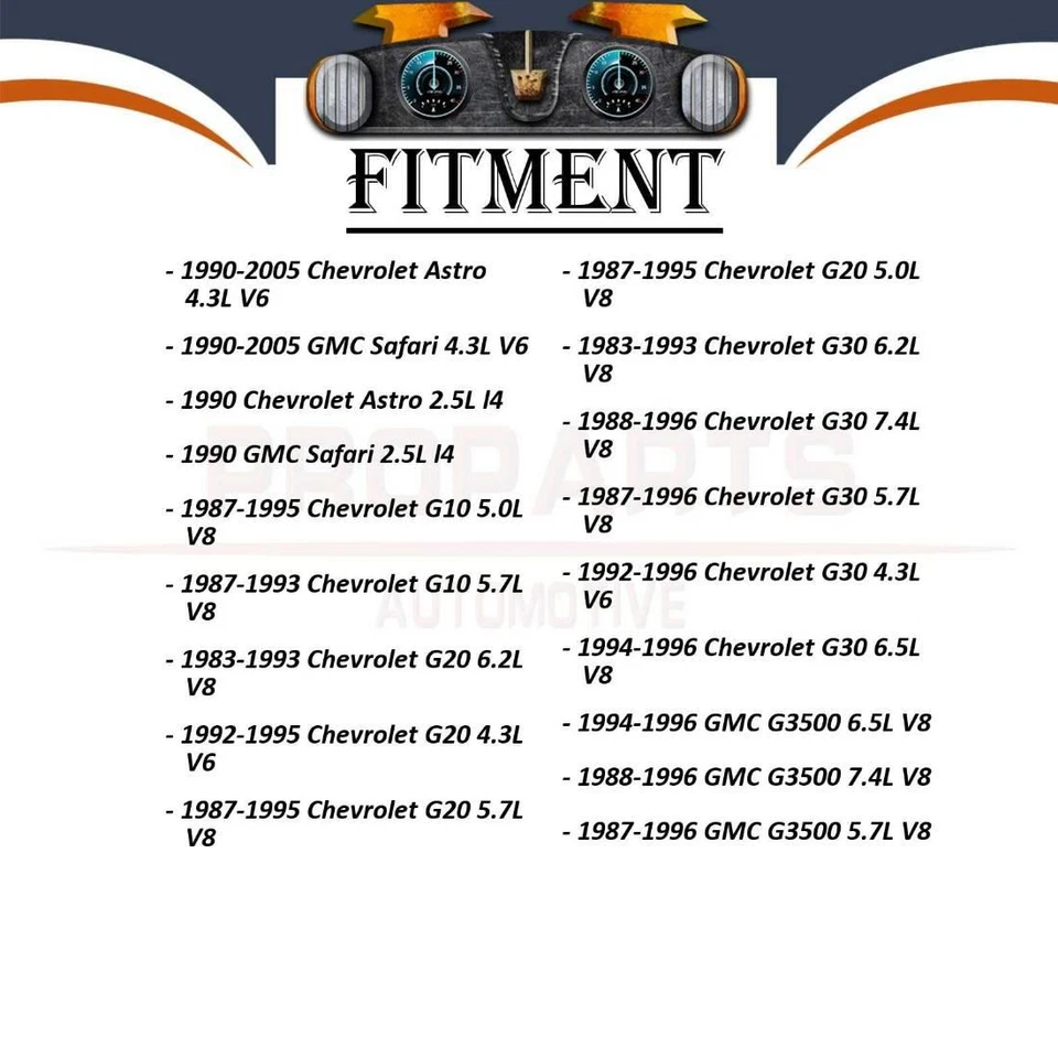 1 件动力转向泵适用于 1983 - 1993 雪佛兰 G20 6.2L — 第 2/4 张图片