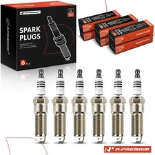 A-Premium 6x Iridium & Platinum Spark Plugs for Dodge Wrangler Chrysler VW Jeep