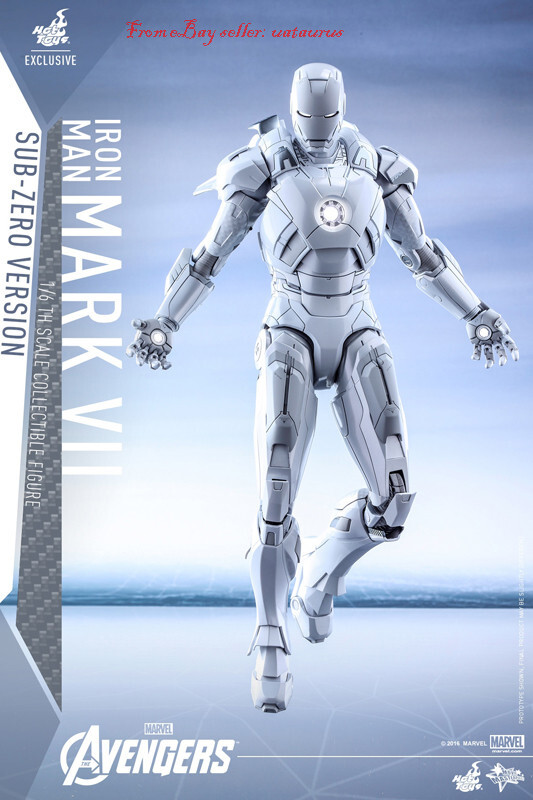 Perfect Hot Toy 1/6 Mms329 The Avengers Mark Vii Sub-Zero Version