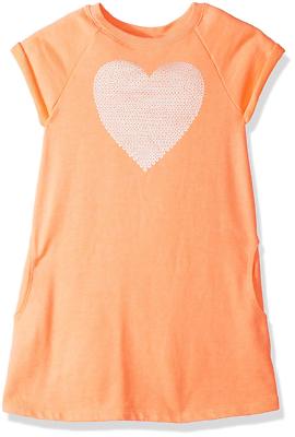 neon salmon dress La Femme Strappy Long Neon Coral Prom Dress