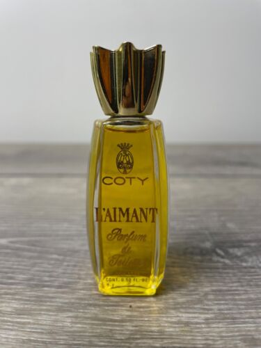 Vintage Coty L'Aimant Parfum de Toilette Perfume Mini Splash 0.5 oz