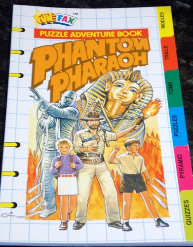 Fun Fax Book - Puzzle Adventure. Phantom Pharaoh. - Bild 1 von 3