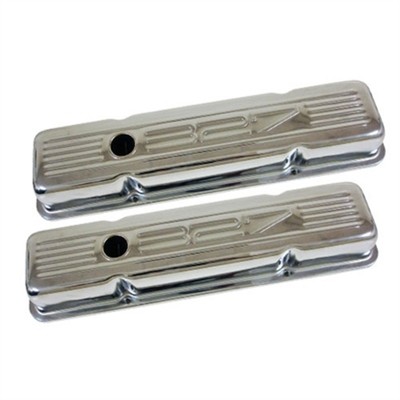 Genuine CFR Performance (9854) SB-Chevy ''327'' Steel Valve Covers **NEW** 