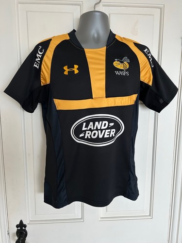 Under Armour London Wasps Rugby 2015/16 Shirt/Jersey-Small-Mint - 第 1/2 張圖片
