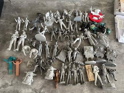 Mega Lot 3-D Printed Character/Genre Figs Wick, Indy, Spidey, Jason, Freddy, Etc
