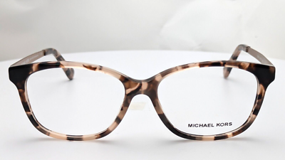 Michael Kors Ambrosine MK4035 3205 Pink Tortoise Rectangle  display picture 1