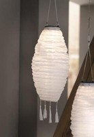 Solar Led Lampion Weiß, 42 Cm Hoch, Garten Laterne HäNge Leuchte Lampe Deko