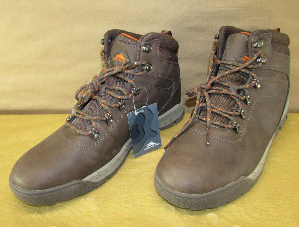High Sierra Chesler Waterproof Hiking/Snow Boots Men's Brown
