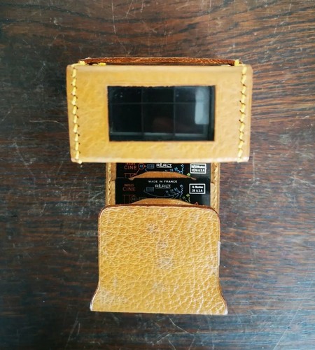 Cellule Posemètre REALT photo ciné, système Poirette, étui cuir - Photo, audio & vidéo