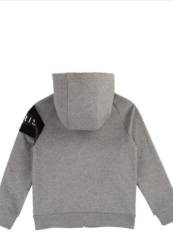 NWT Givenchy Gray Hooded Cardigan Kids Sz 12 - Picture 2 of 12