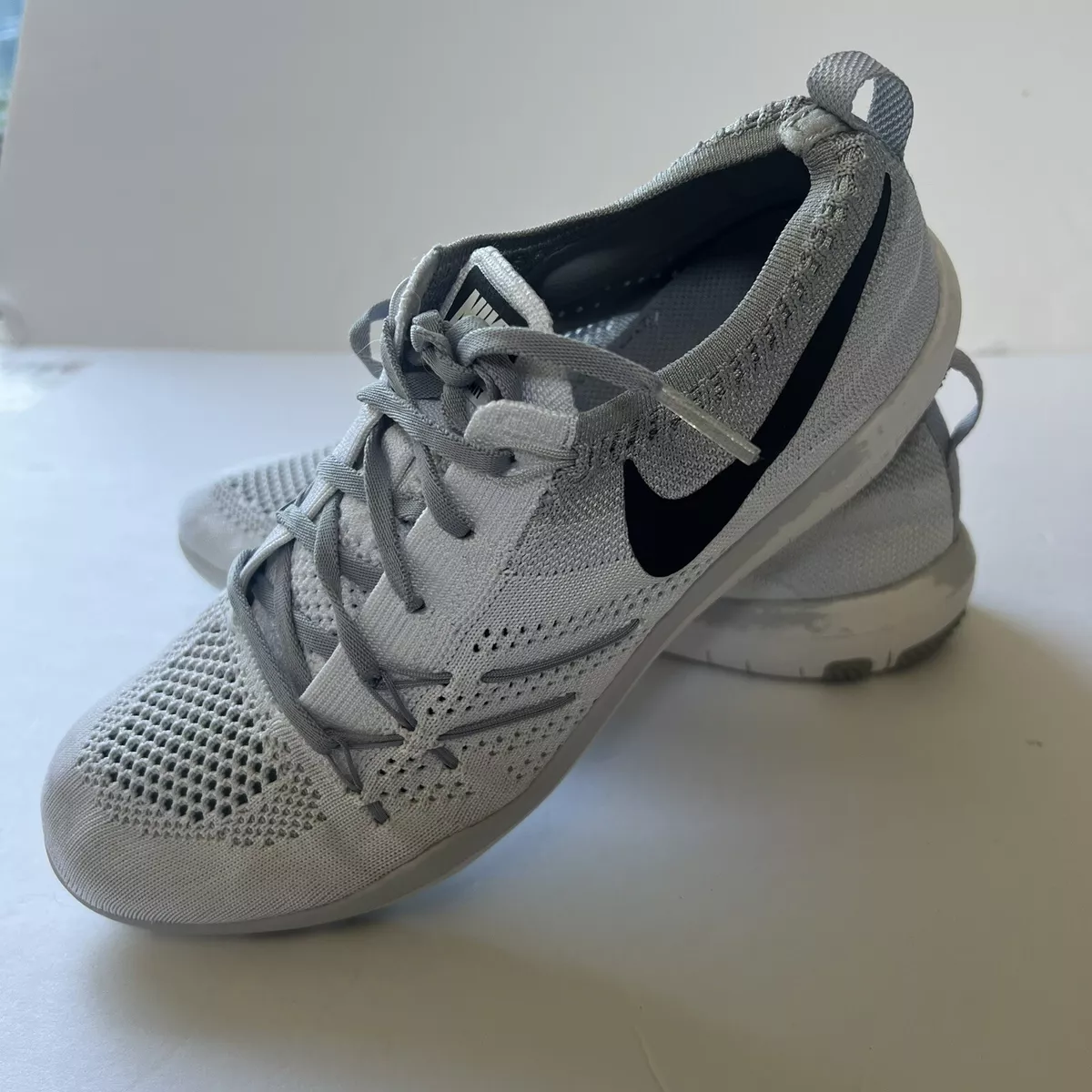 NIKE FOCUS WHITE BLACK WOLF GREY 844817-100 WOMENS SIZE | eBay