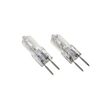 2X Xavax Halogen Lampe 50W GY6.35 12V Stiftsockellampe Warmweiß Halogenlampe Set