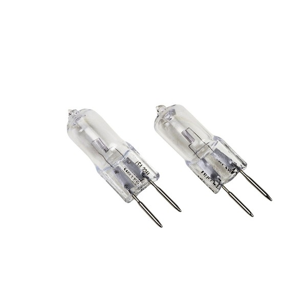 2X Xavax Halogen Lampe 50W GY6.35 12V Stiftsockellampe Warmweiß Halogenlampe Set-image